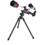 Astronomiskt teleskop med stativ, idealiskt för att observera stjärnor och planeter, perfekt för amatörastronomer och vetenskapsentusiaster.