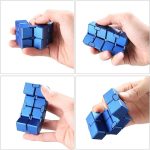 3D magnetiskt pusselspel i blått, designat för att stimulera tänkande och fingerfärdighet. Lätt att hantera, perfekt för pussel- och intellektuell utmaningsentusiaster.