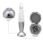 Lufttvättarpistol med lysande LED, batteridriven, med USB-laddningsbas, idealisk för vetenskaplig inredning och stämningsbelysning.