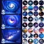 Galaktisk virvel i 3D med stjärnhimmel och färgglada galaxer, som illustrerar universums skönhet och fascinationen för astronomi.