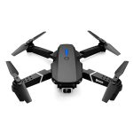 Fällbar quadcopter-drönare med inbyggd kamera, idealisk för luftfotografi och utomhusfotografering. Lätt att transportera, den erbjuder optimal stabilitet för högkvalitativa bilder.