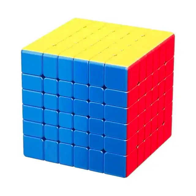 Färgglad Rubiks kub 5x5, perfekt för pusselentusiaster och original vetenskaplig inredning.