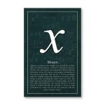Illustration av symbolen "x" inom matematik med förklaring av dess ursprung och användning i olika kulturer och vetenskapliga discipliner.