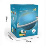 Uranus, planet att montera för pedagogiska och vetenskapliga aktiviteter, med tillbehör för utforskning och dekoration.