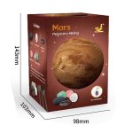 Mars-pendant i form av planet med planetgrävningskit, perfekt för dekoration eller vetenskaplig samling.