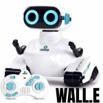 Programmerbar utbildningsrobot med fjärrkontroll, perfekt för att introducera barn till robotik och programmering, med modern design och interaktiva funktioner.