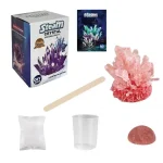 DIY ångkristall för att skapa rosa saltkrystaller med komplett kit. Perfekt för vetenskapliga experiment och inredning.