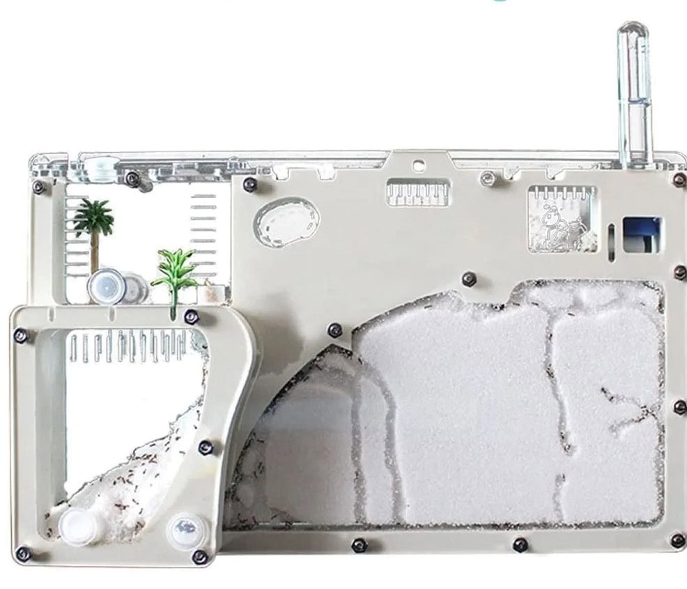 Vetenskaplig maskinpanel med glaselement, elektroniska komponenter och metallstrukturer, som illustrerar en laboratorie- eller experimentanordning.