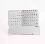 Magnetisk skrivbords kalender för organisation.