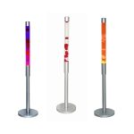 LED-lampa med färgglada ljuseffekter, idealisk för vetenskaplig dekoration eller modern atmosfär, som ger en innovativ och lekfull touch till ditt utrymme.