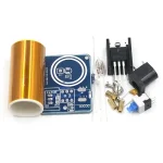 Elektronisk sensor med modul, reläer, motstånd och andra komponenter för vetenskapliga projekt.