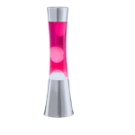 Vetenskapligt objekt | Lysande vas i sanduform med rosa LED.