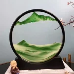 Vetenskapligt objekt | Bergdekoration i glas.