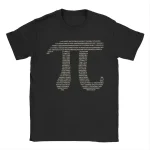 Svart t-shirt med en originaldesign bestående av siffror och vita digitala koder som bildar ett modernt grafiskt mönster.