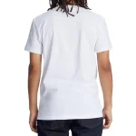 Unisex vit t-shirt i bomull, klassisk design, perfekt för en avslappnad look eller att anpassa, idealisk för dekoration eller vetenskap.