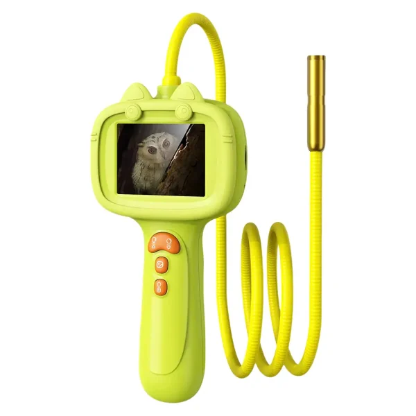 Bärbar infraröd termometer för djur med LCD-skärm, idealisk för att snabbt och kontaktfritt mäta kroppstemperaturen hos dina djur. Perfekt för veterinär- eller hushållsanvändning.