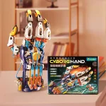 Hydraulisk robothand CYBORG HAND för precis och lekfull hantering, idealisk för vetenskaps- och teknikentusiaster.