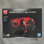 Robot Power Brick i låda, modell MK-DYNAMICS, designad för barn från 8 år och uppåt, med 921 bitar, perfekt för byggande och vetenskaplig dekoration.